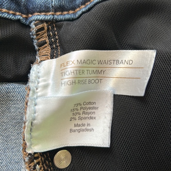 Lane Bryant Bootcut Tighter Tummy jeans size 16L. - Picture 6 of 6